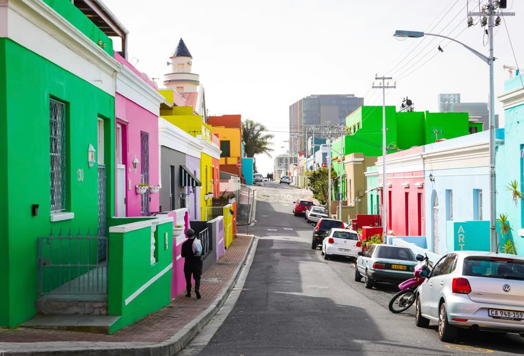 Bo Kaap in Kaapstad